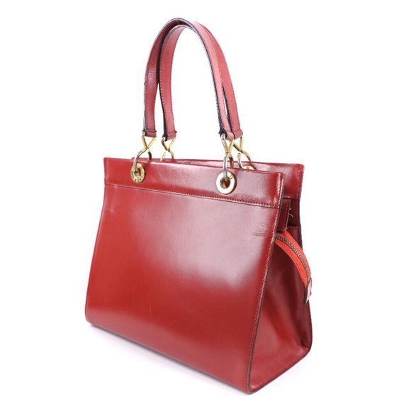 CELINE Handbag Red Calfskin Women - Picture 9 of 14